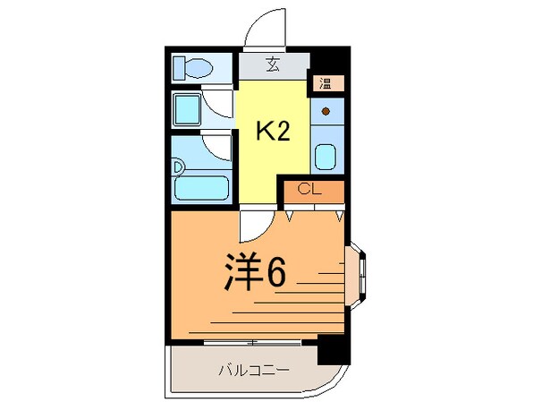 ヴィラパストラル２の物件間取画像